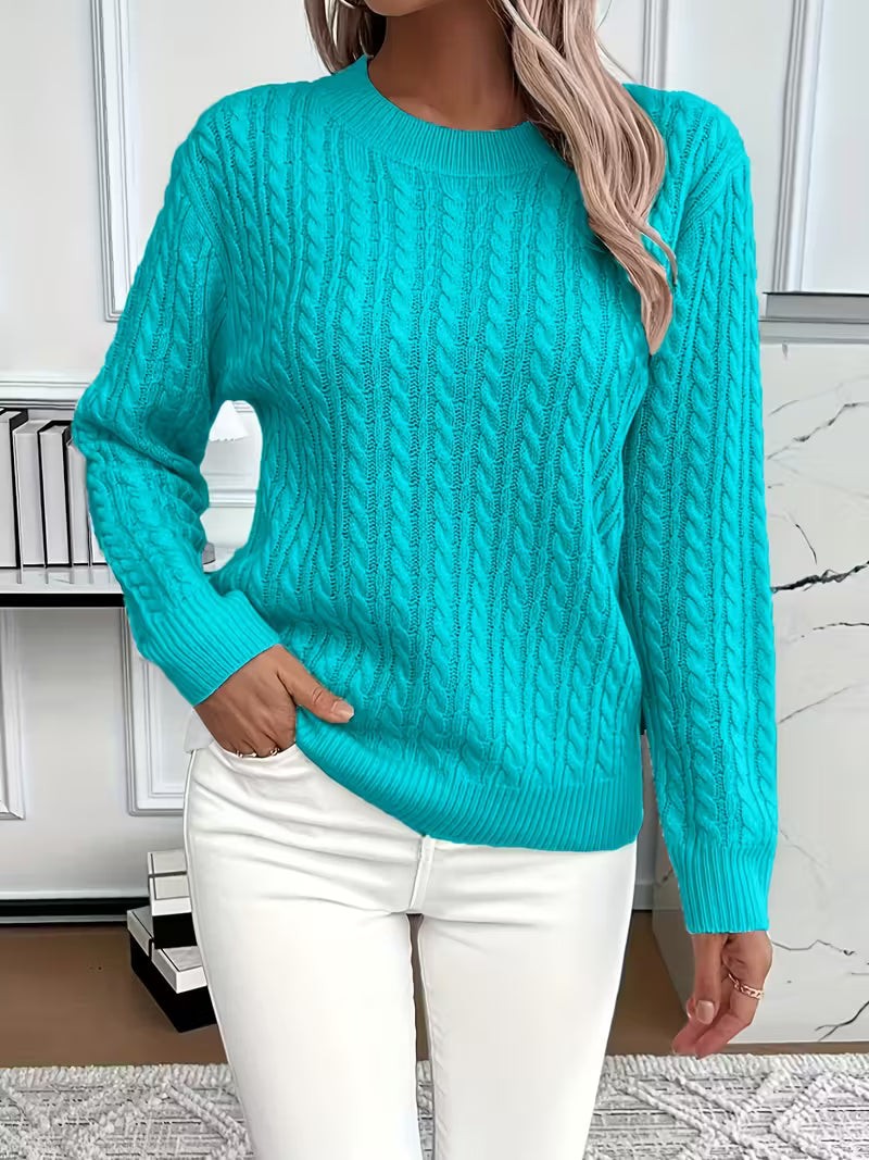 Comfortable Knit Jumper for Everyday Wear - Soft Cotton Blend Sweater