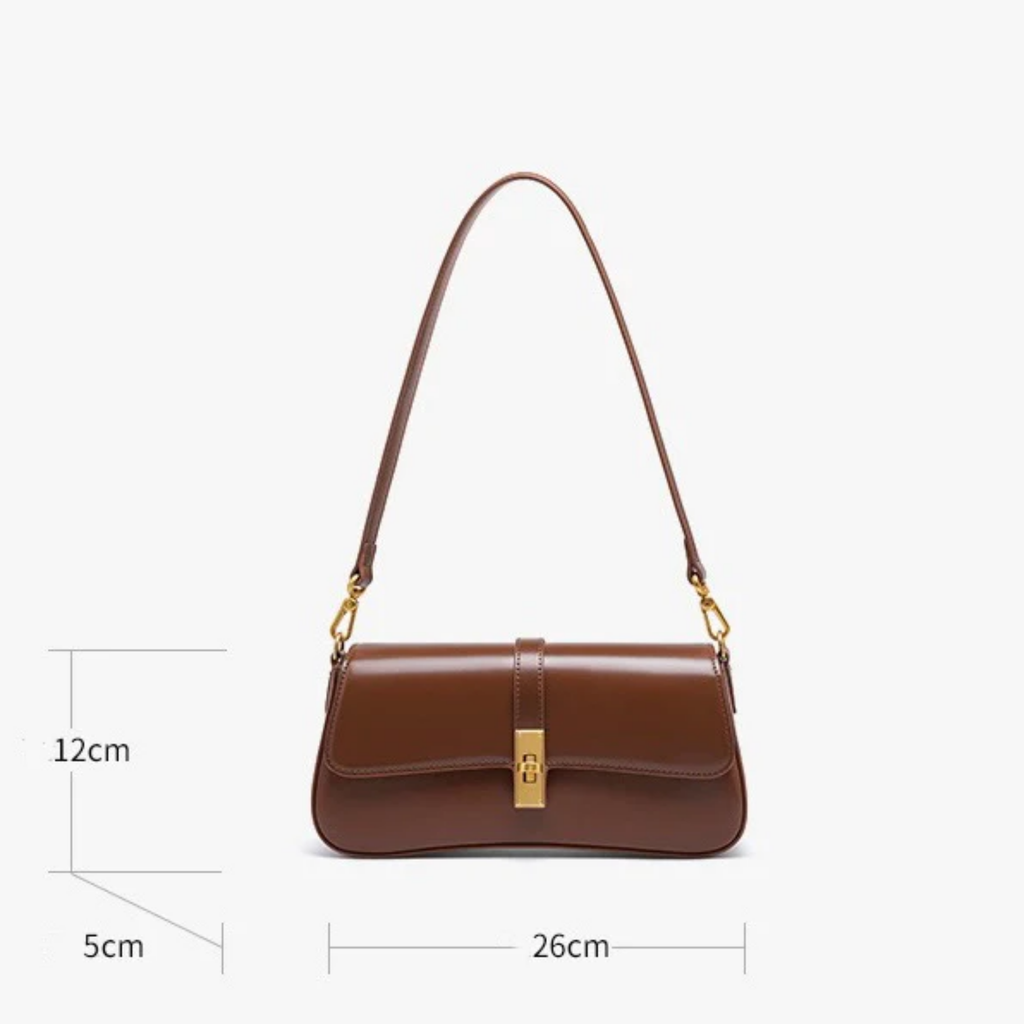 Brown Genuine Leather Crossbody Shoulder Bag Women UK – Everyday Use, Smart Casual