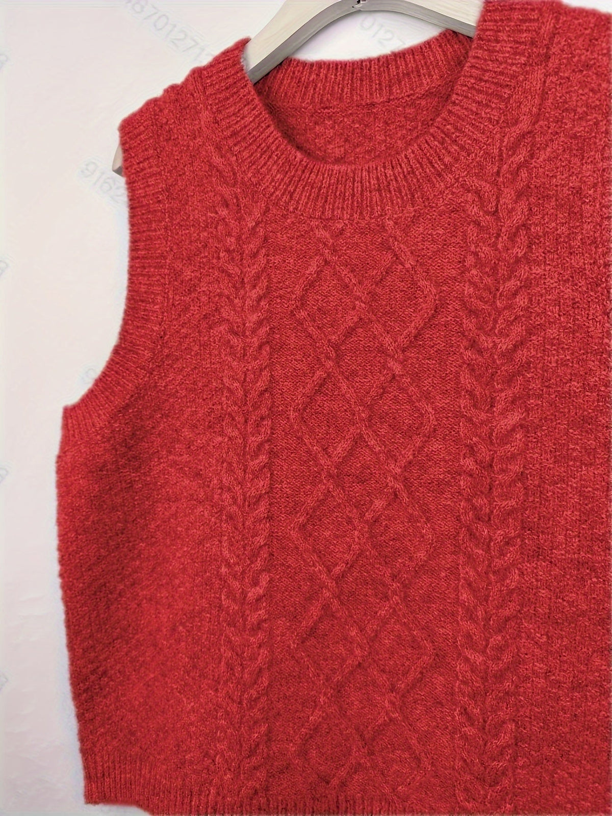 Cable-Knit Sweater Vest | Cozy Knitwear | Casual Layering Essential