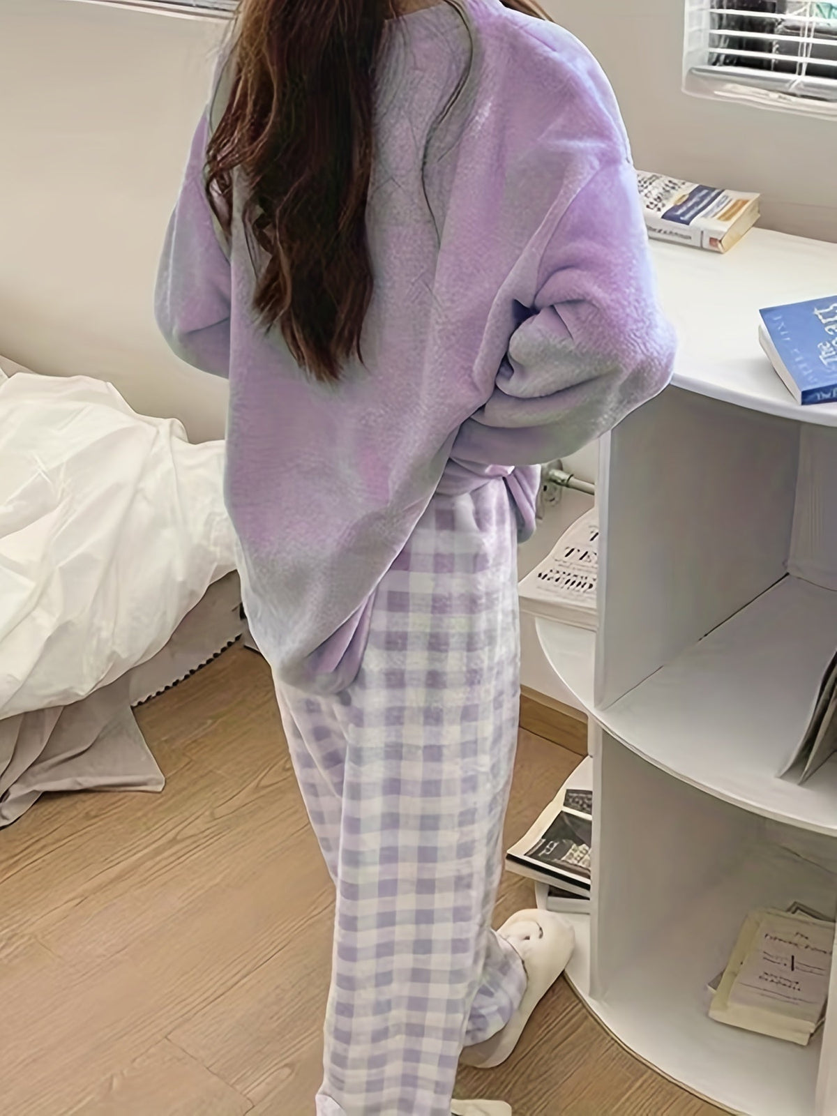 Cozy Lounge Two-Piece Set | Soft Fabric | Relaxed Fit | Homewear Set