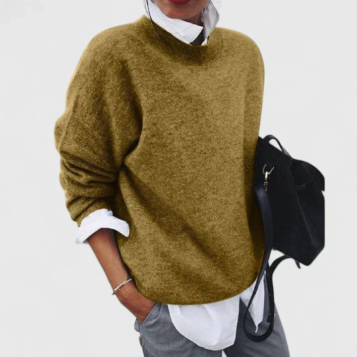 Sophisticated Knit Jumper for Women | Elegant Casual Wear in Soft Fabric