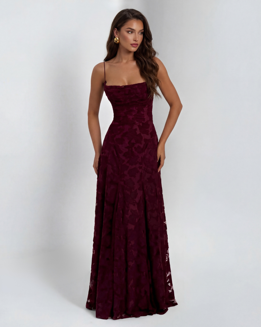 Floral Lace Maxi Dress Women UK – Wedding Guest, Garden Party