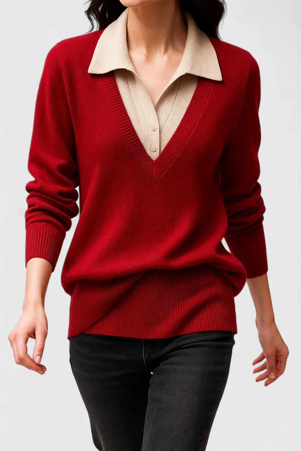 Elegant Knit Jumper for Women | Soft Fabric, Casual Style, Everyday Wear