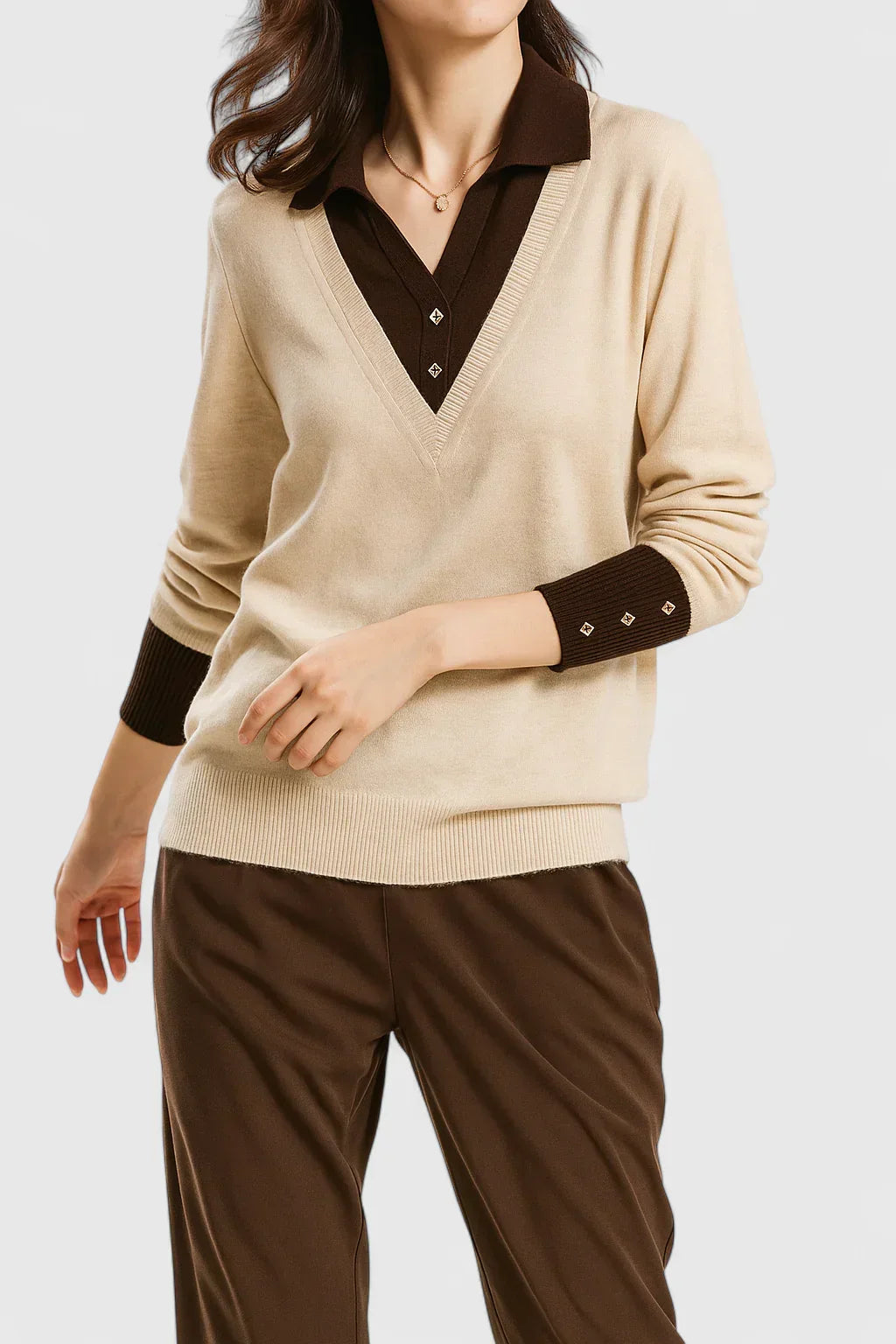 Elegant Knit Jumper for Women | Soft Fabric, Casual Style, Everyday Wear