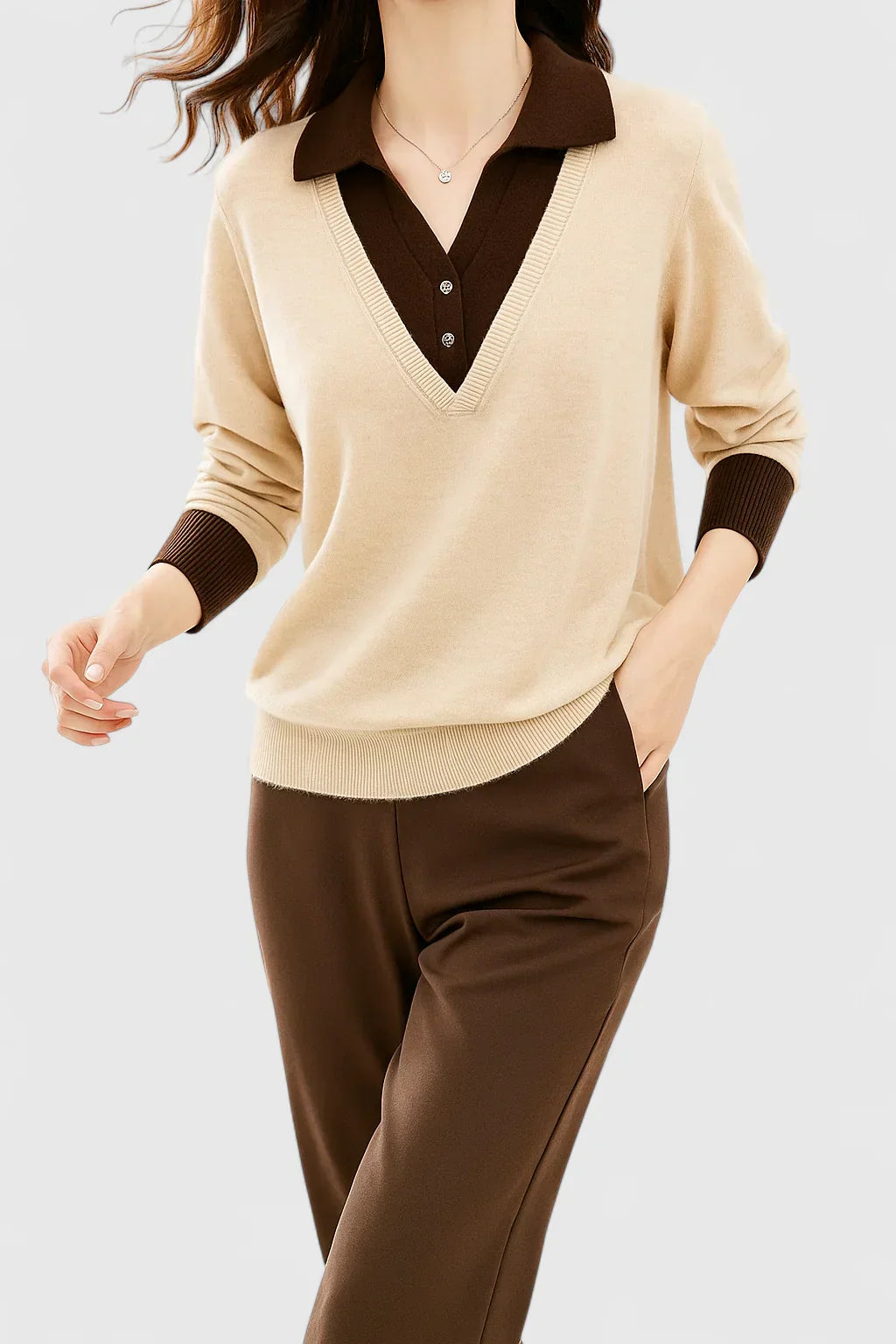 Elegant Knit Jumper for Women | Soft Fabric, Casual Style, Everyday Wear
