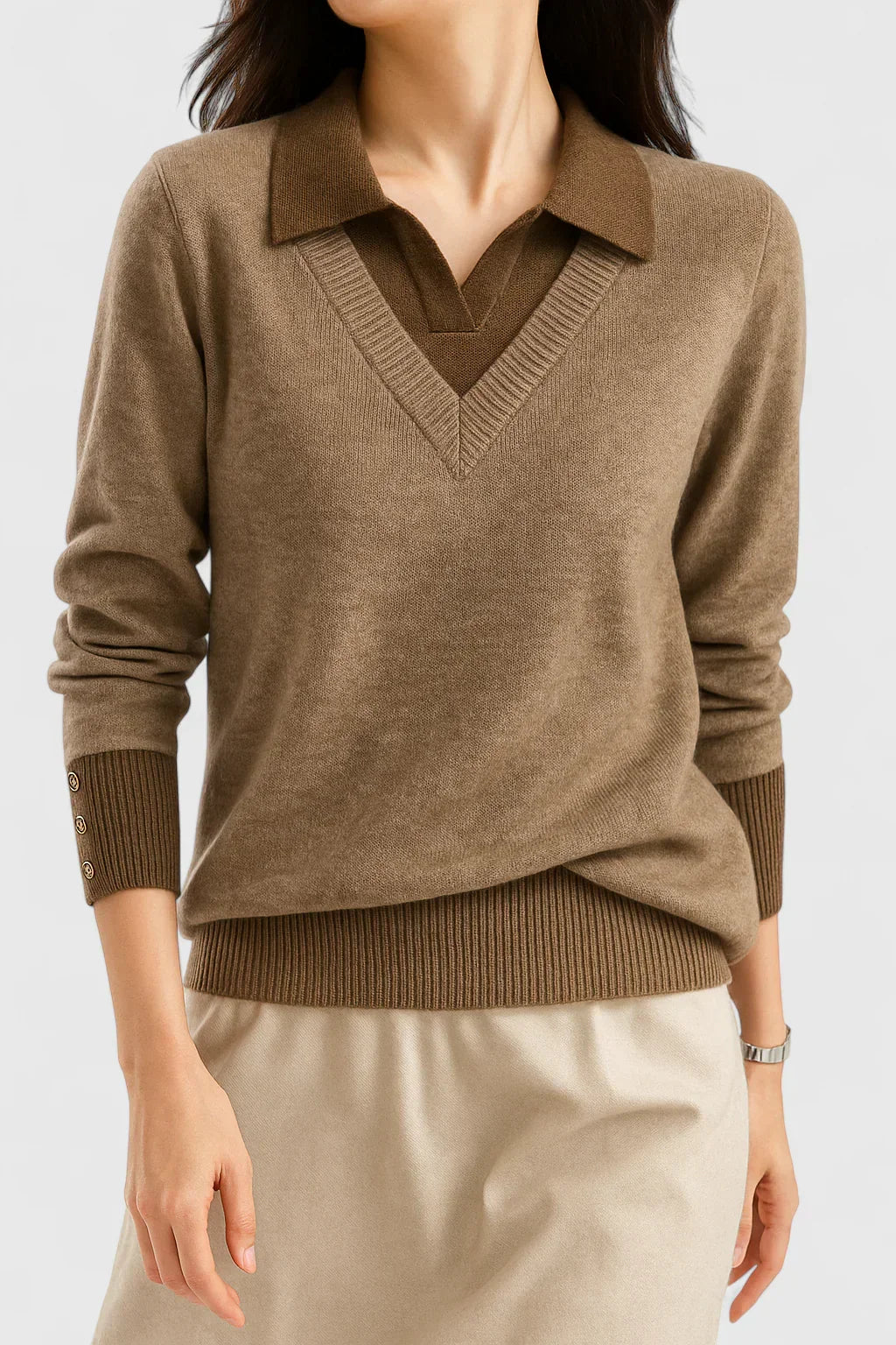 Elegant Knit Jumper for Women | Soft Fabric, Casual Style, Everyday Wear