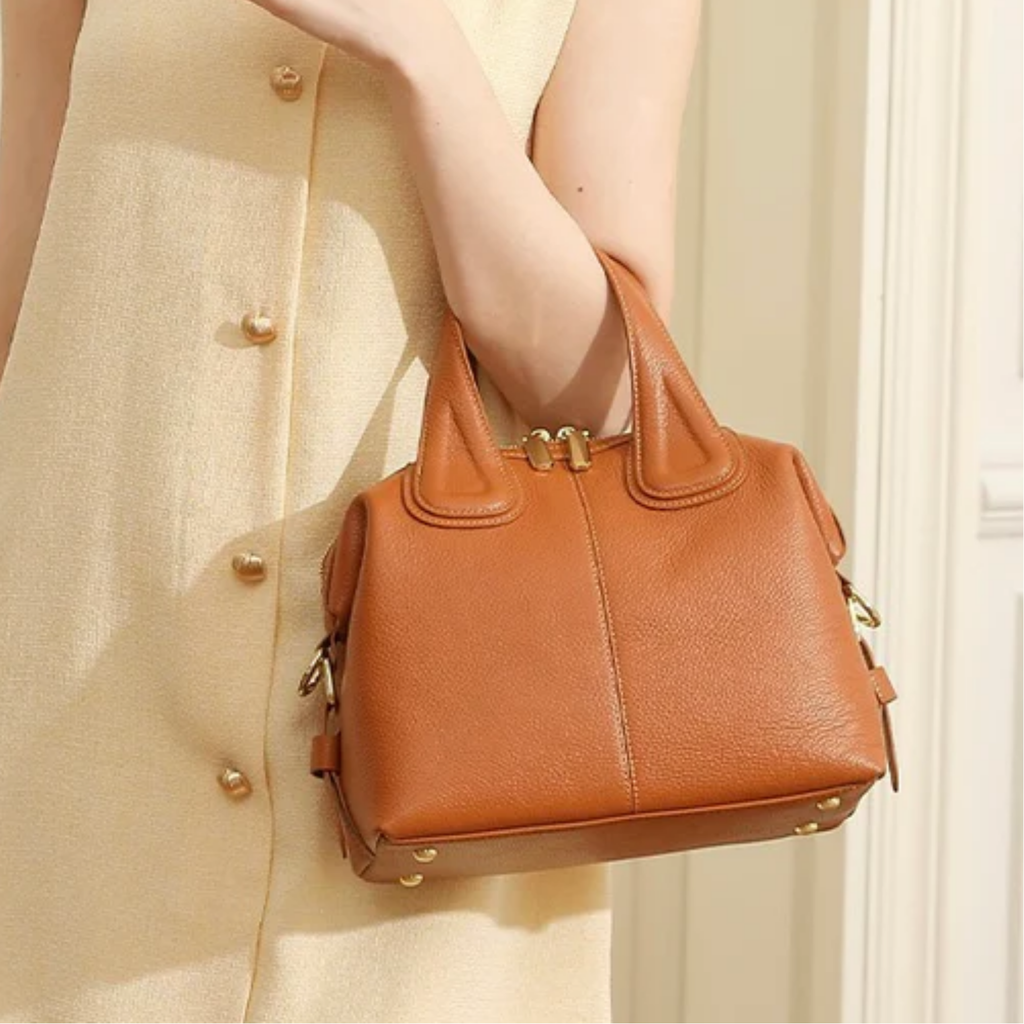 Brown Genuine Leather Crossbody Shoulder Bag UK – Everyday Use, Smart Casual Accessory