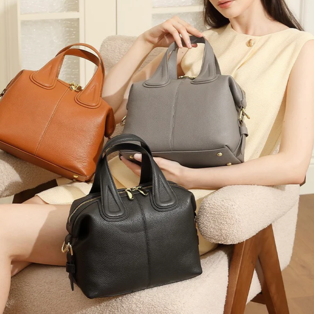 Brown Genuine Leather Crossbody Shoulder Bag UK – Everyday Use, Smart Casual Accessory