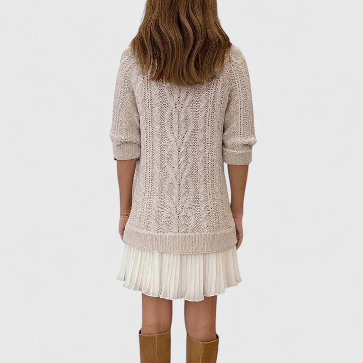 Elegant Jumper Dress in Soft Fabric | Casual Everyday Wear