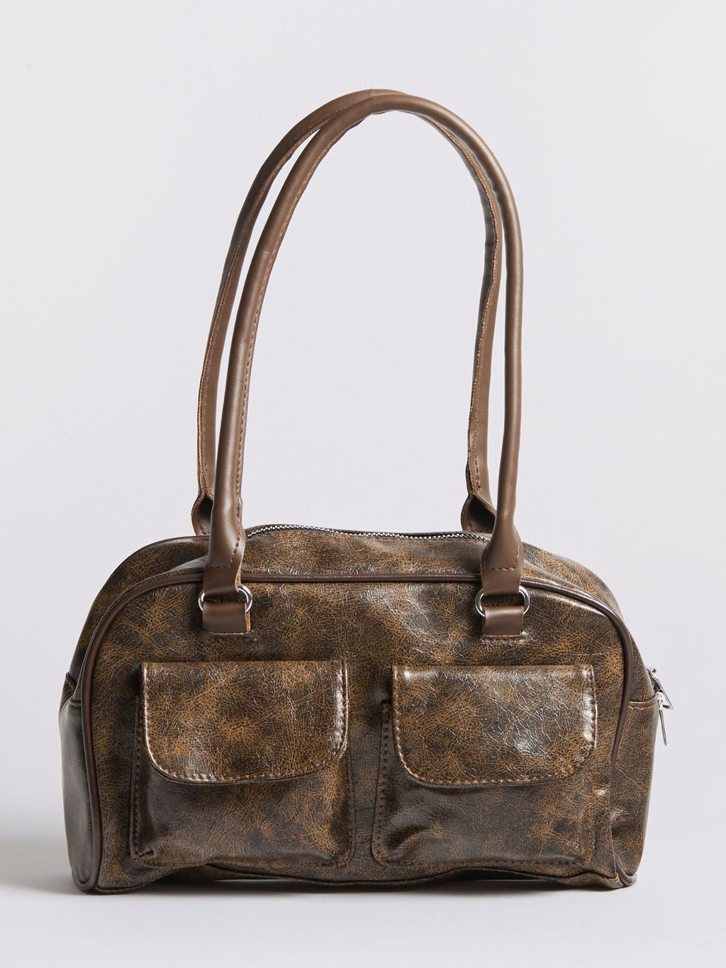 Distressed Leather Shoulder Bag UK – Urban Style for Everyday Use, Smart Casual & Office Wear