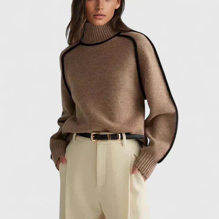 Elegant Knit Jumper | Cozy Fabric | Casual Style | Women's Sweater