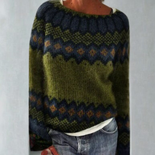 Comfortable Knit Jumper in Soft Cotton for Everyday Wear