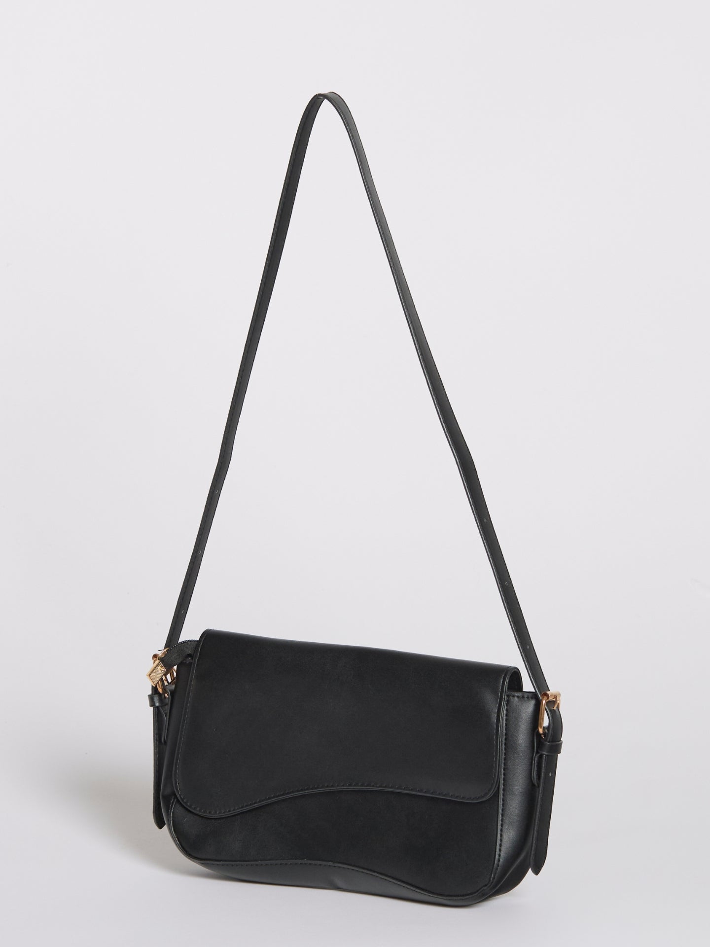 Vegan Leather Shoulder Bag Women UK – Crescent Design for Brunch, Smart Casual