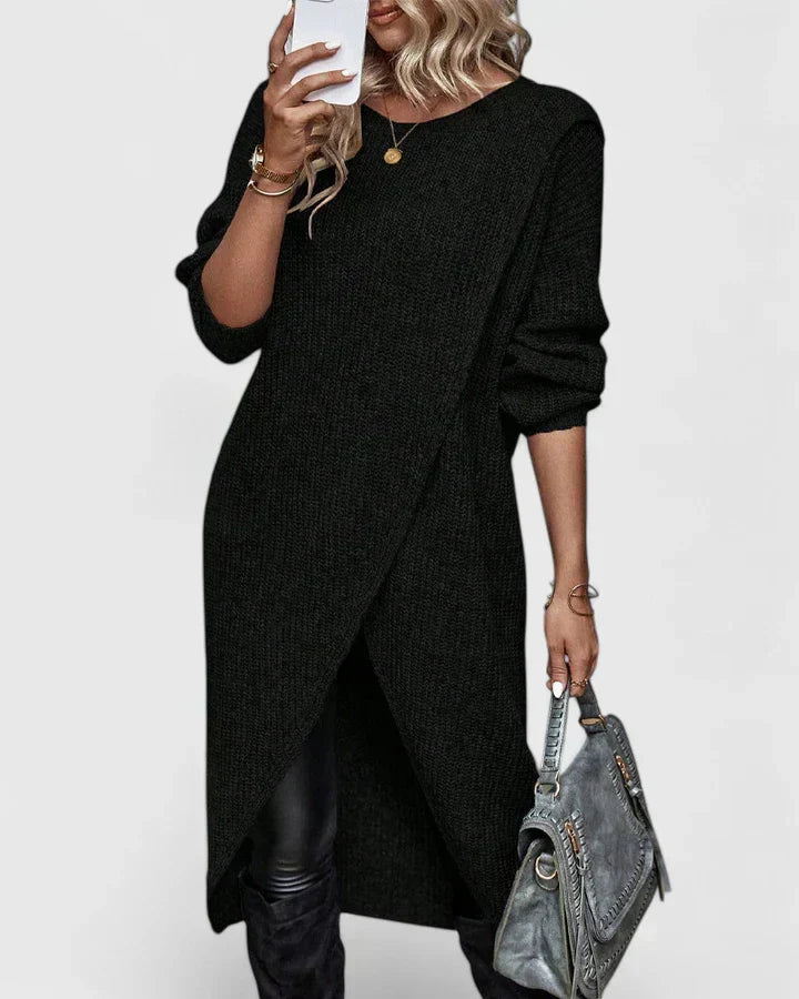 Elegant Jumper Dress in Soft Fabric for Casual and Semi-Formal Wear