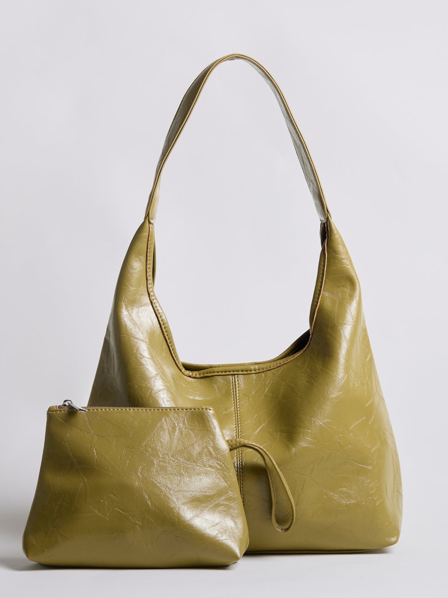 Black Distressed Vegan Leather Tote Bag Women UK – Stylish Durable Everyday Use, Smart Casual Office