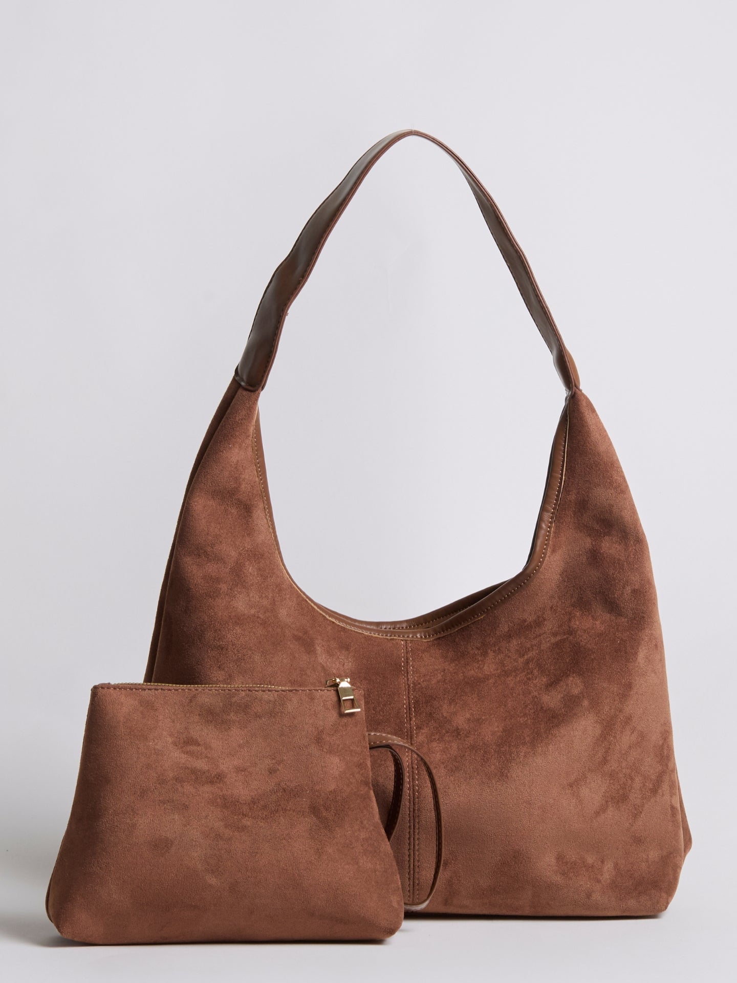 Vegan Leather Half-Moon Tote Bag Women UK – Stylish Handbag for Workwear, Smart Casual