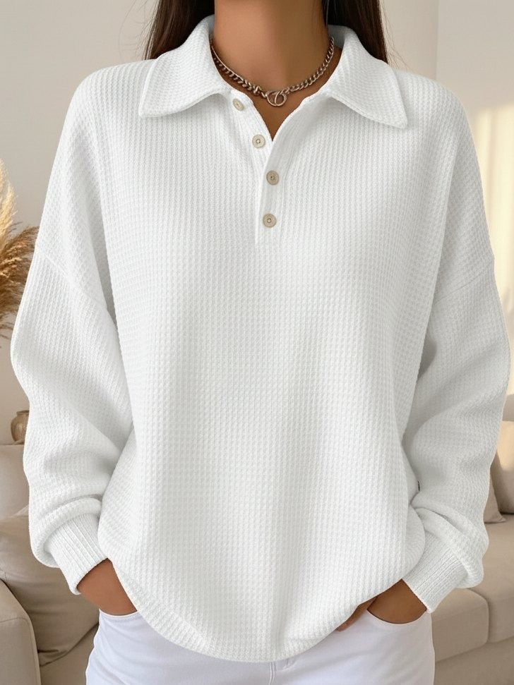 Elegant Women's Jumper in Soft Knit Fabric for Casual Wear