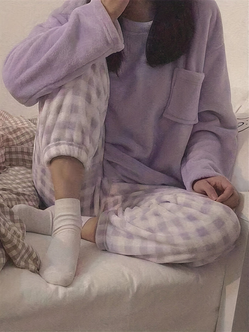 Cozy Lounge Two-Piece Set | Soft Fabric | Relaxed Fit | Homewear Set