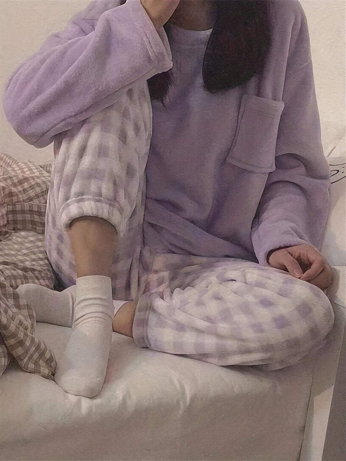 Cozy Lounge Two-Piece Set | Soft Fabric | Relaxed Fit | Homewear Set