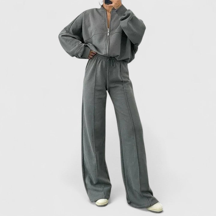 Comfortable Knit Jumper and Trousers Set for Casual Everyday Wear