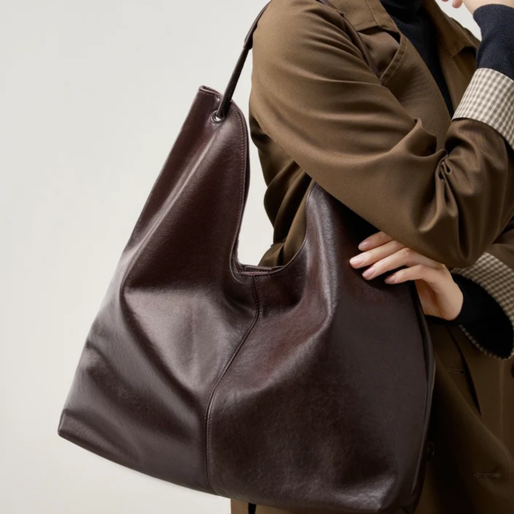 Genuine Leather Tote Bag Women UK – Stylish Handbag for Workwear, Smart Casual