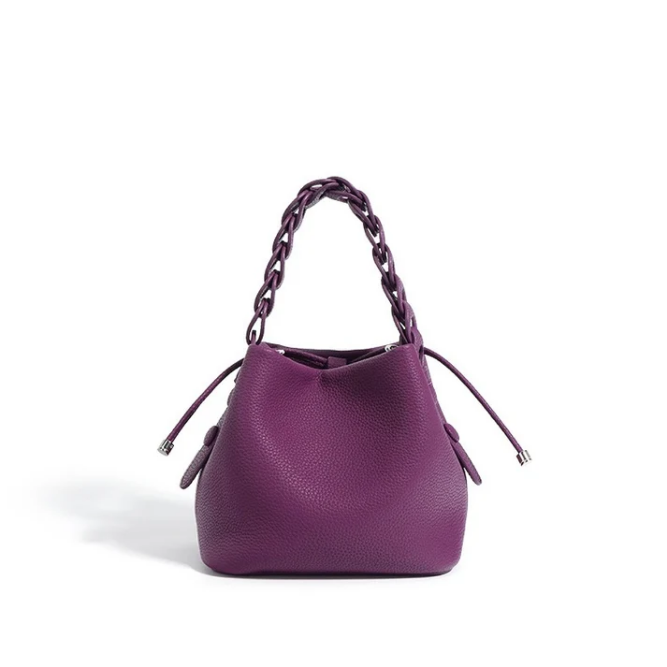 Top-Grain Leather Bucket Bag Women UK – Stylish Everyday Tote, Smart Casual Office & Holiday Wear