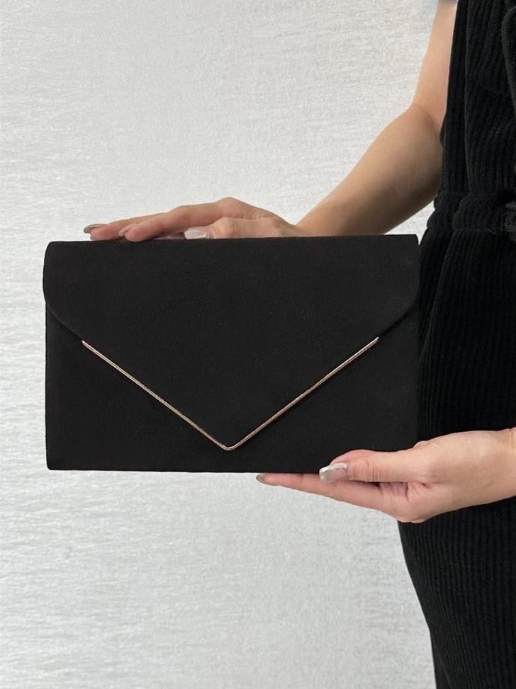 Suede Velvet Envelope Clutch Bag Women UK – Evening Events Parties