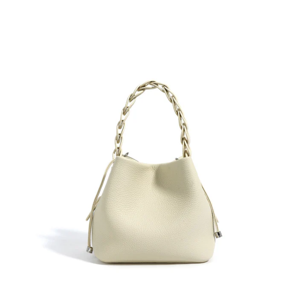 Top-Grain Leather Bucket Bag Women UK – Stylish Everyday Tote, Smart Casual Office & Holiday Wear