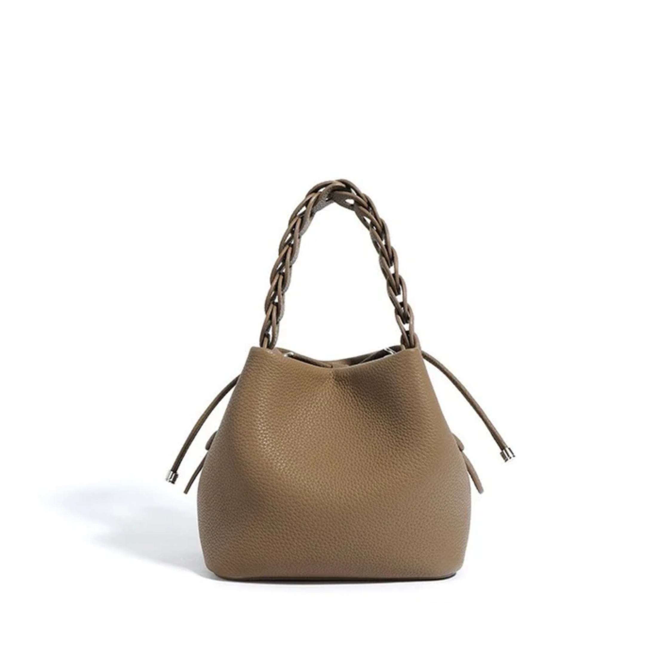 Top-Grain Leather Bucket Bag Women UK – Stylish Everyday Tote, Smart Casual Office & Holiday Wear