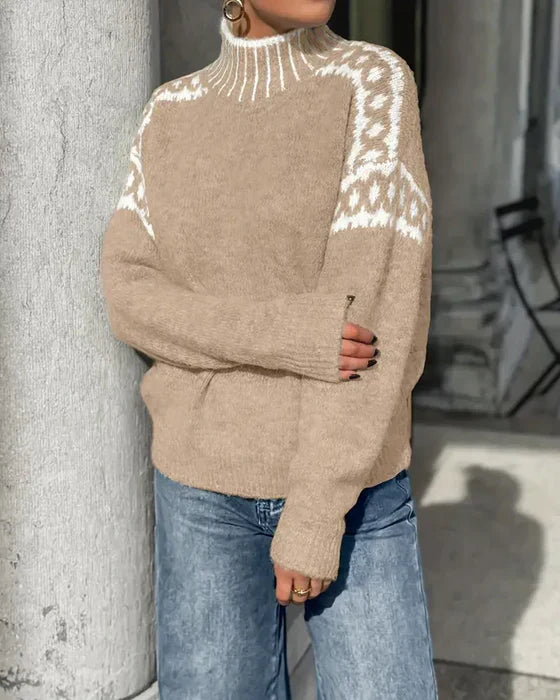 Elegant Knit Jumper for Women | Cozy Lightweight Sweater for Casual Wear