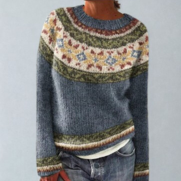 Comfortable Knit Jumper in Soft Cotton for Everyday Wear