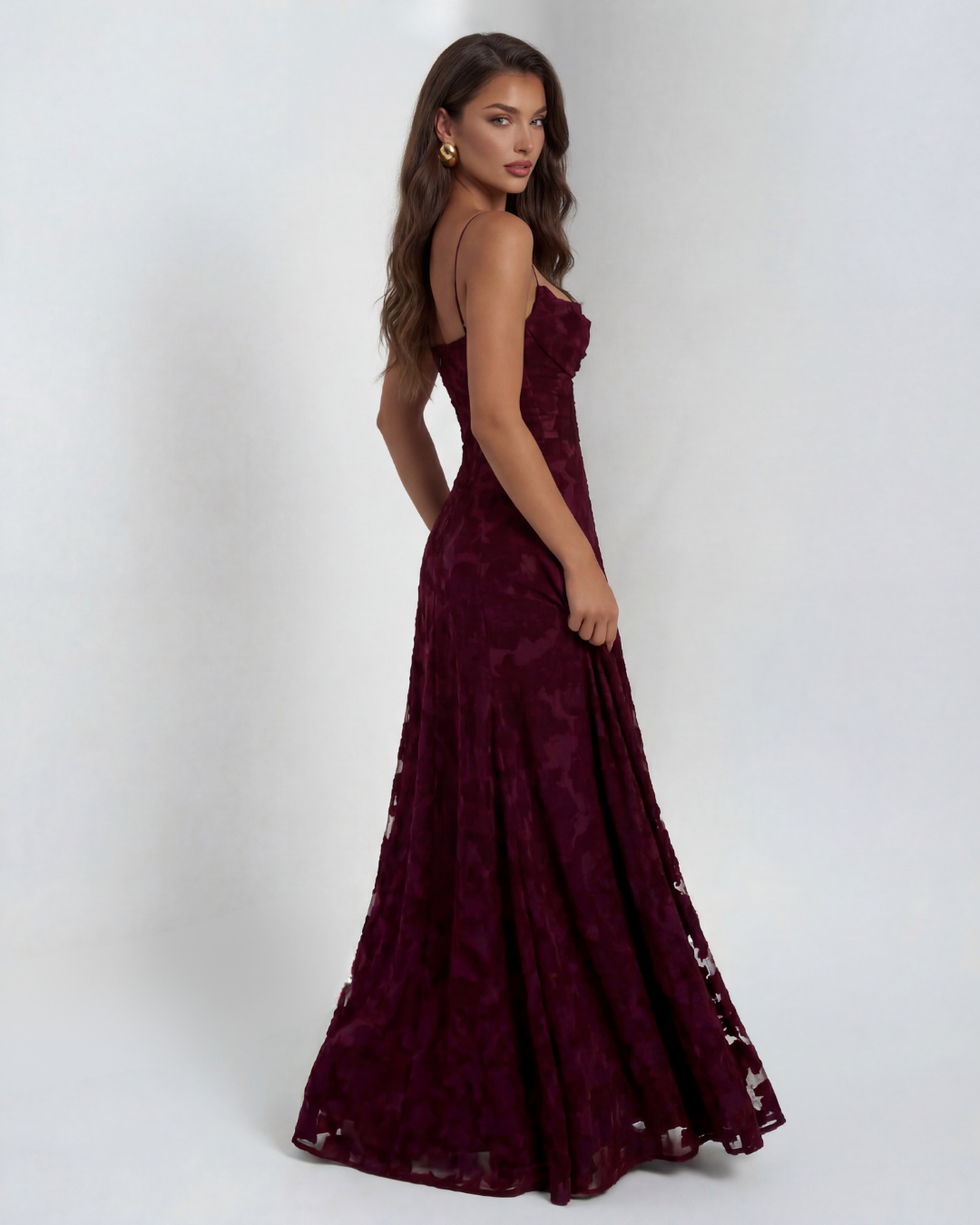 Floral Lace Maxi Dress Women UK – Wedding Guest, Garden Party