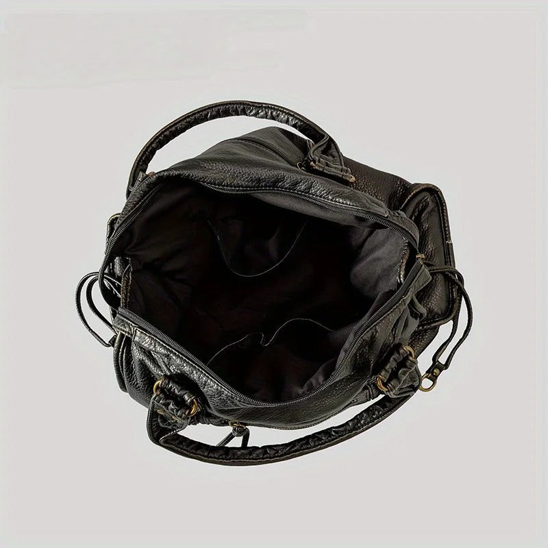 Vintage City Shoulder Bag UK – Durable Fabric Everyday Use, Smart Casual Office Wear