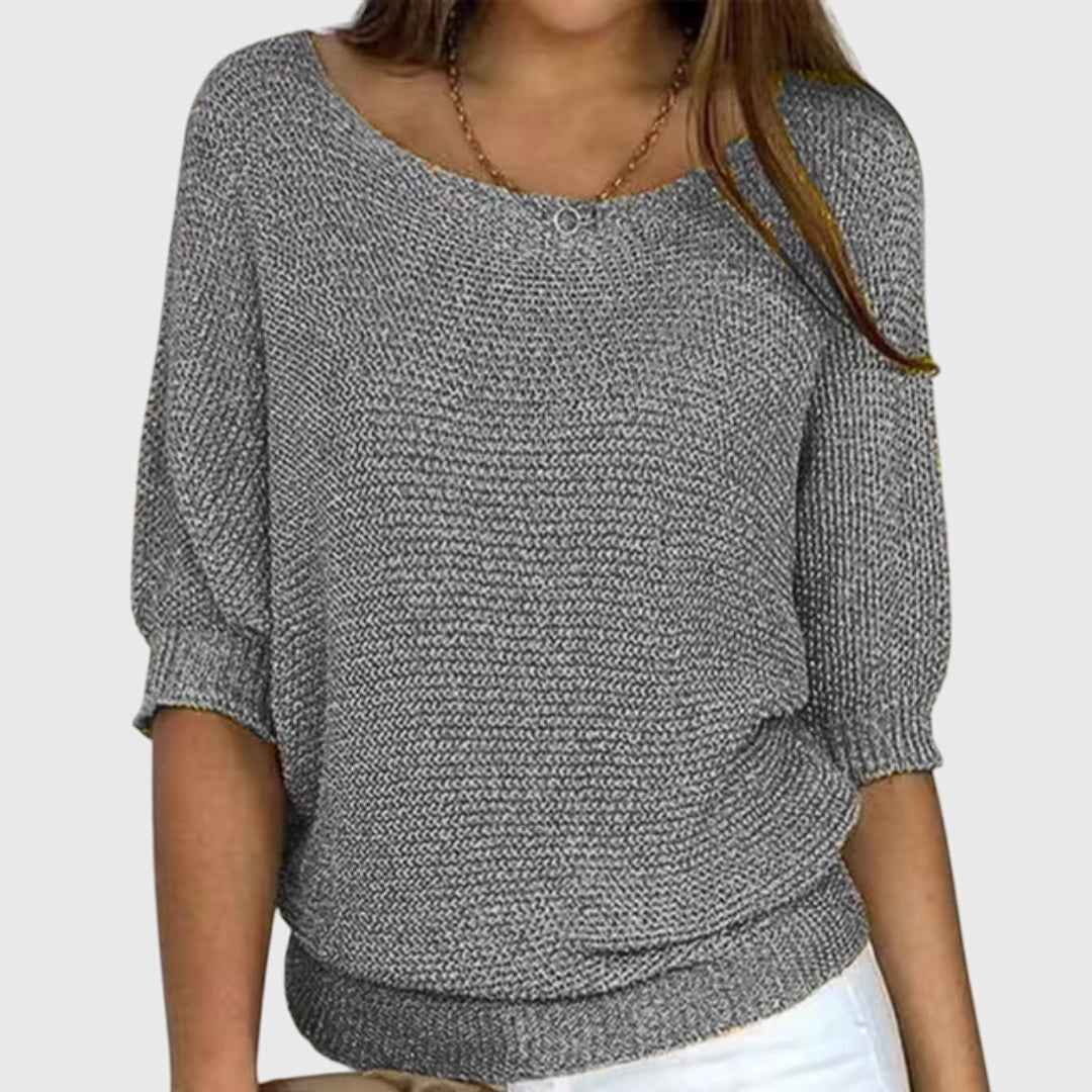Elegant Knit Jumper - Soft Fabric, Chic Design for Casual Wear
