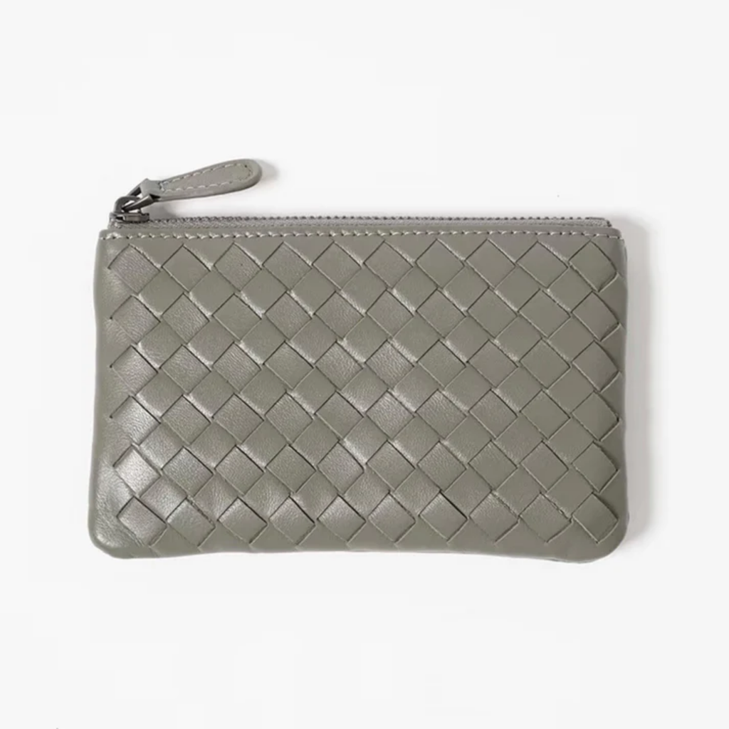 Handwoven Lambskin Key Fob and Card Wallet UK – Smart Casual Accessory for Office Wear, Holiday Use