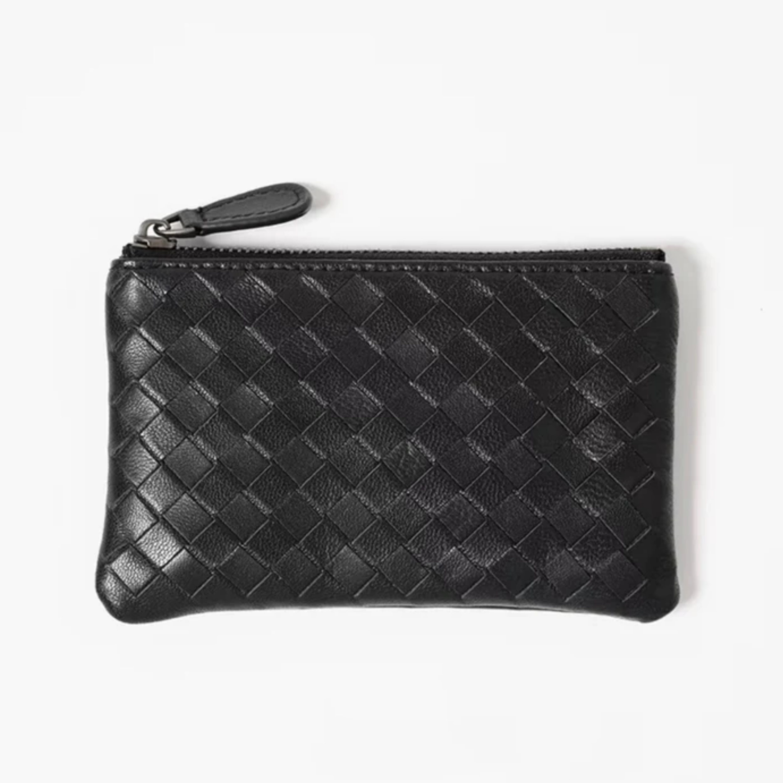 Handwoven Lambskin Key Fob and Card Wallet UK – Smart Casual Accessory for Office Wear, Holiday Use