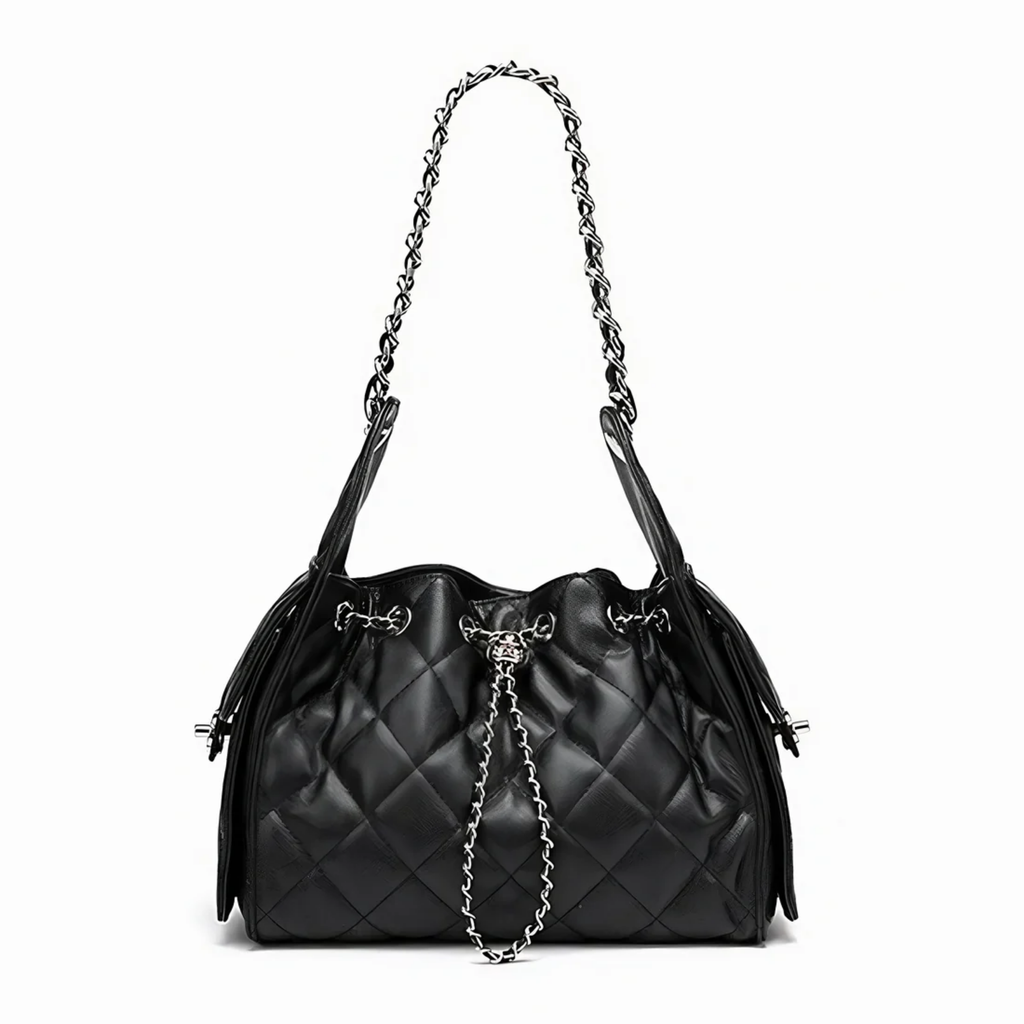 Brown Genuine Leather Bucket Shoulder Bag UK – Durable Everyday Use, Smart Casual & Office Wear
