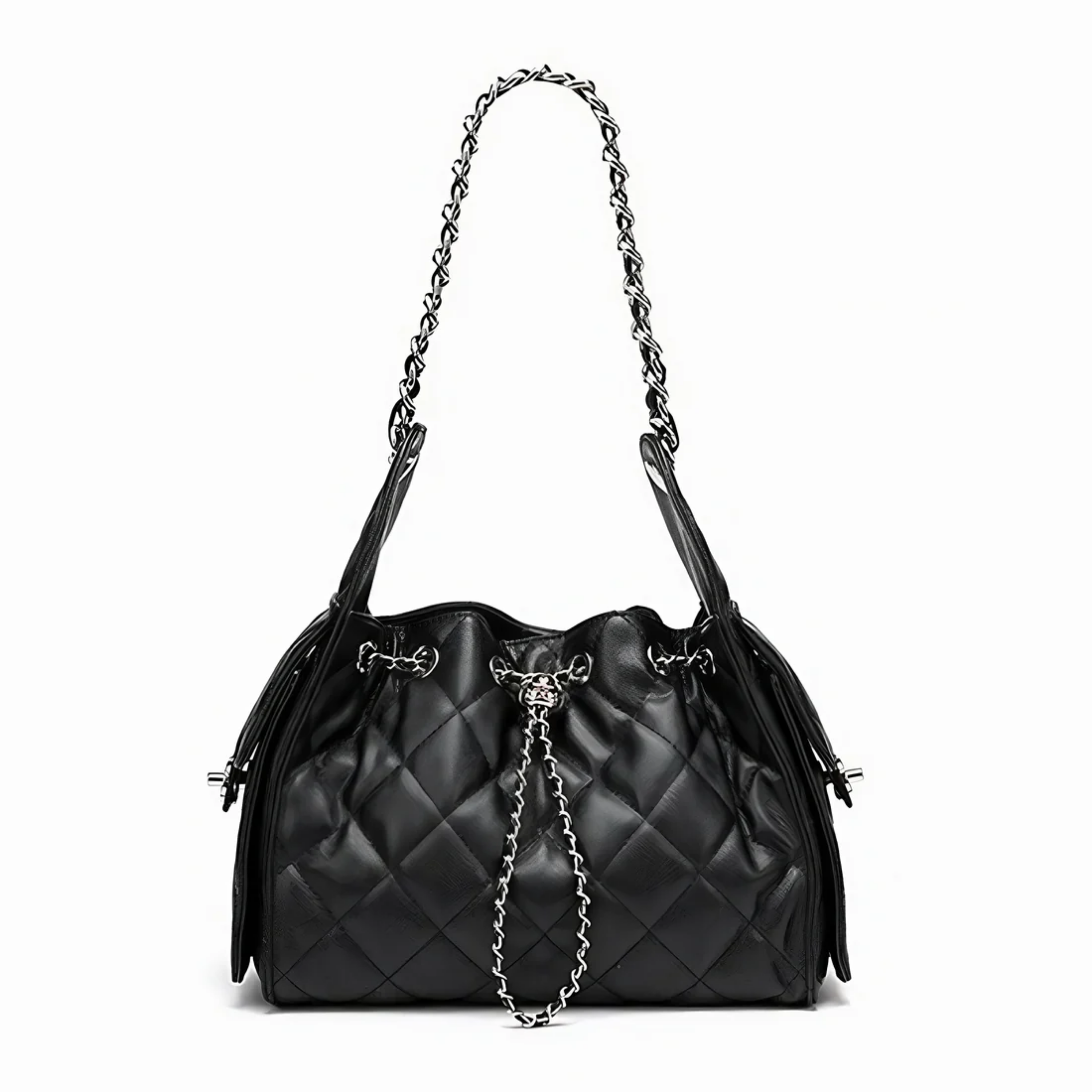 Brown Genuine Leather Bucket Shoulder Bag UK – Durable Everyday Use, Smart Casual & Office Wear