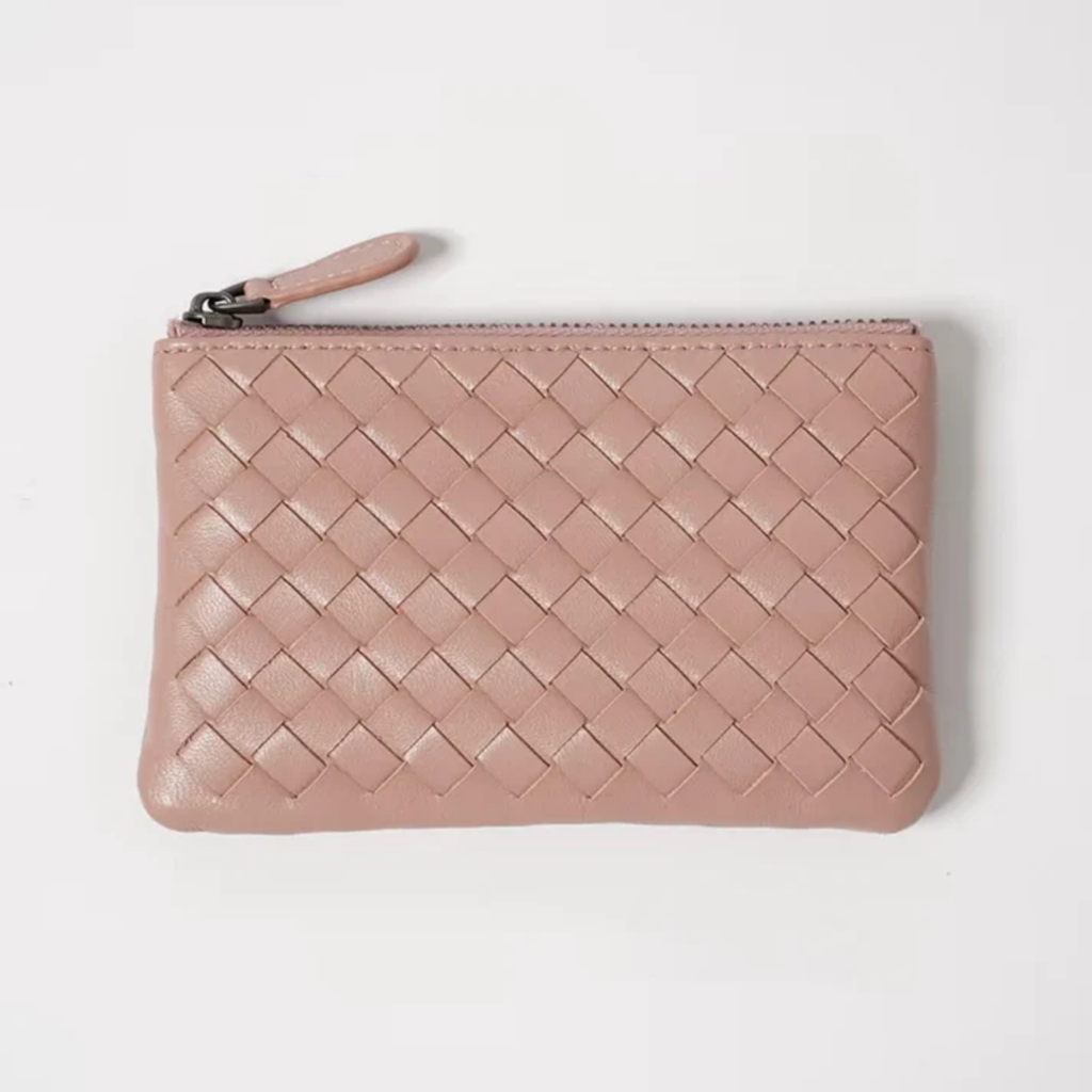 Handwoven Lambskin Key Fob and Card Wallet UK – Smart Casual Accessory for Office Wear, Holiday Use