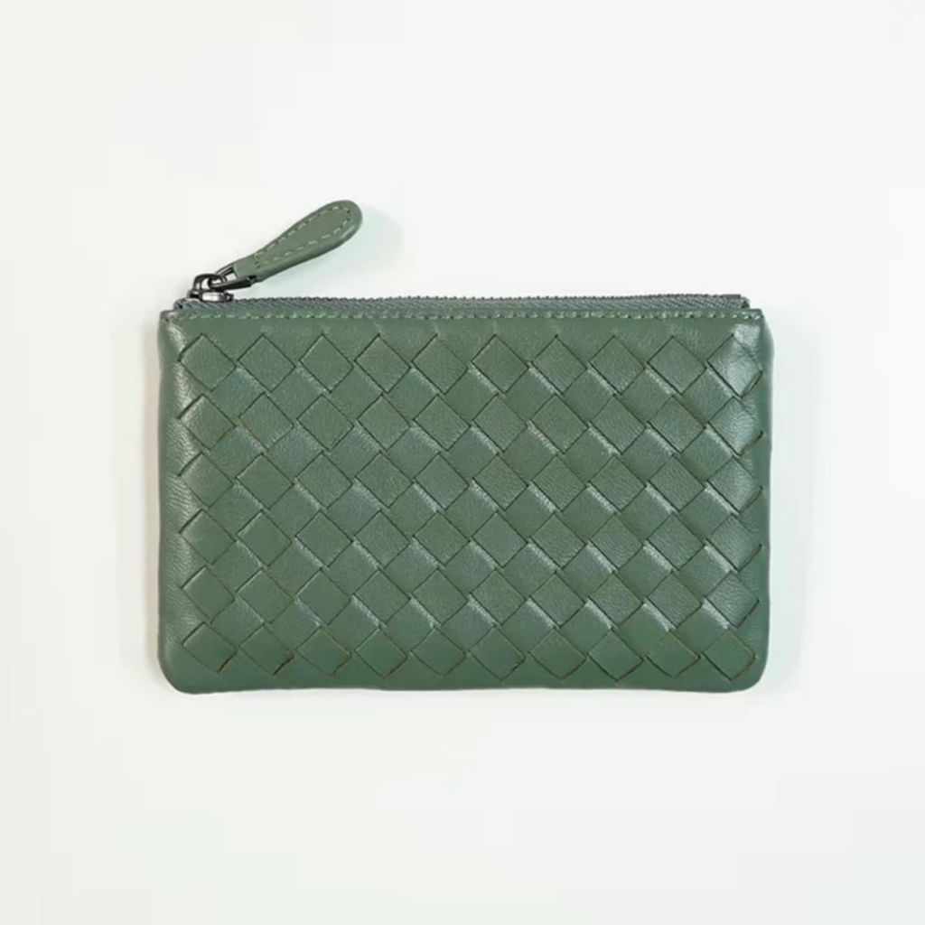 Handwoven Lambskin Key Fob and Card Wallet UK – Smart Casual Accessory for Office Wear, Holiday Use
