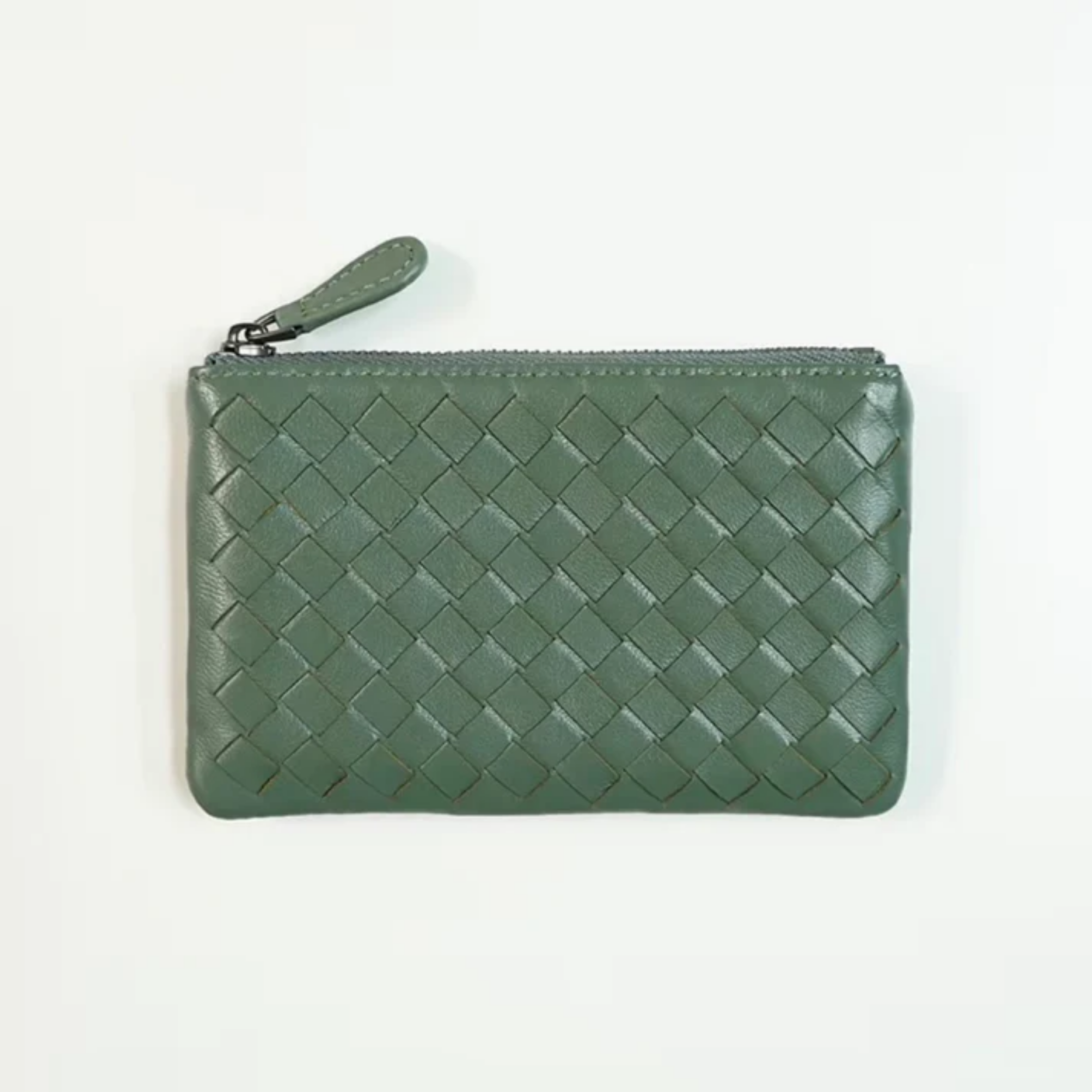 Handwoven Lambskin Key Fob and Card Wallet UK – Smart Casual Accessory for Office Wear, Holiday Use