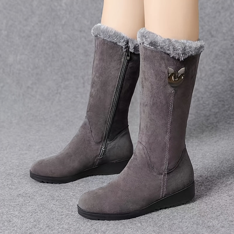 Cozy Cuffed Winter Boots for Women | Insulated Waterproof Design