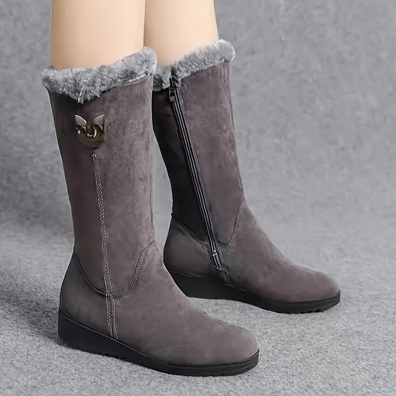 Cozy Cuffed Winter Boots for Women | Insulated Waterproof Design