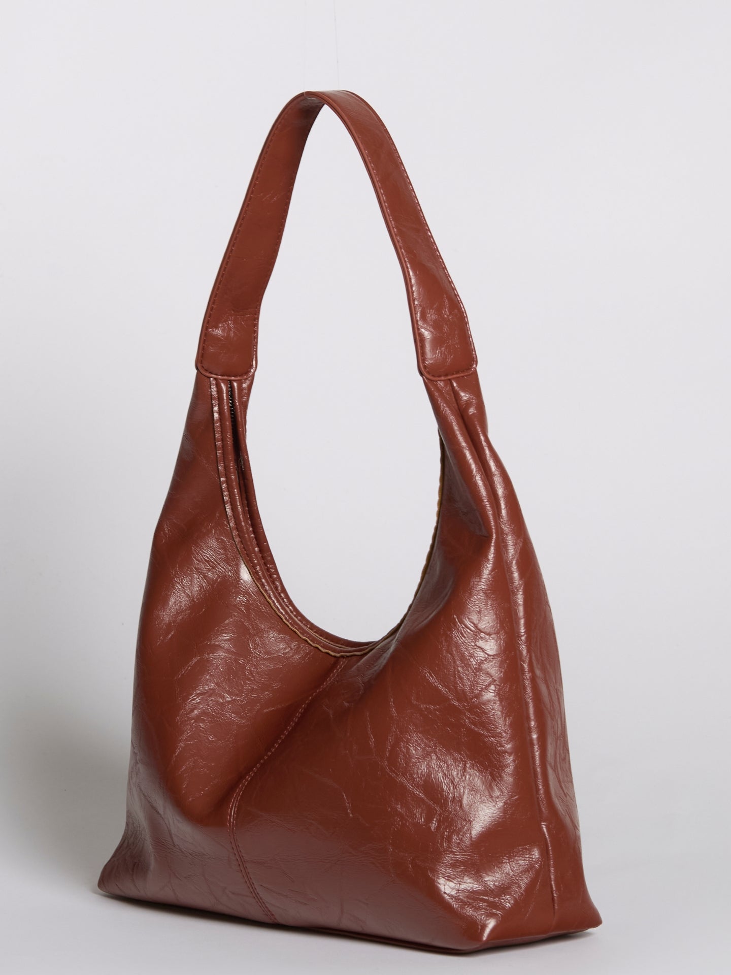 Black Distressed Vegan Leather Tote Bag Women UK – Stylish Durable Everyday Use, Smart Casual Office