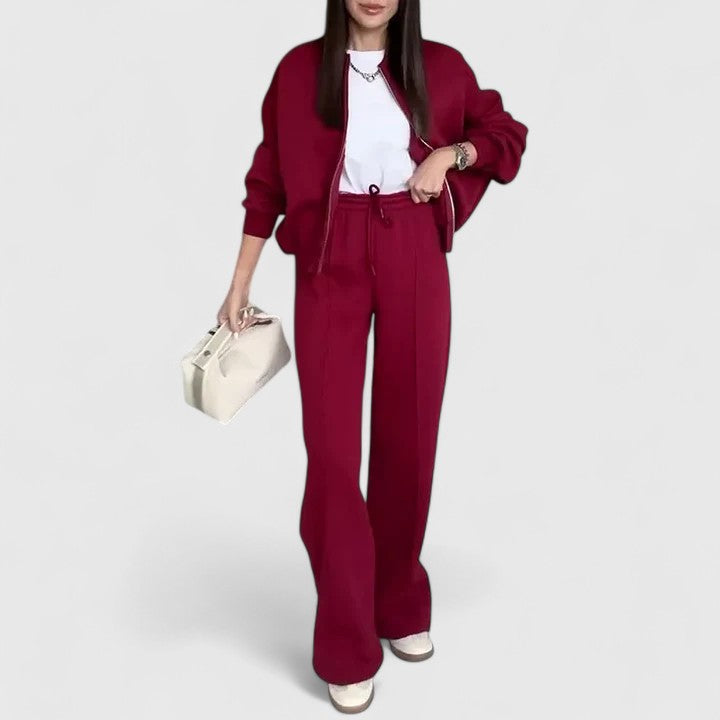 Comfortable Knit Jumper and Trousers Set for Casual Everyday Wear