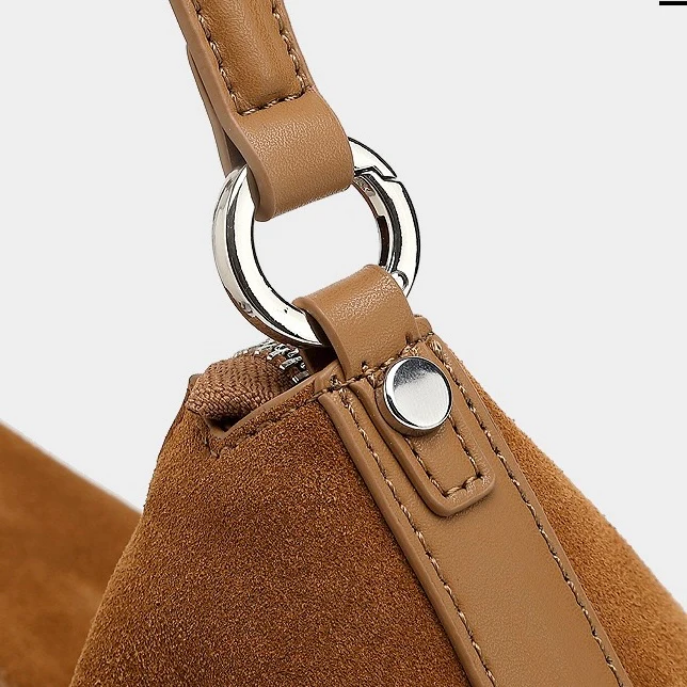 Brown Genuine Leather Hobo Bag UK – Braided Detail Tassel Accent, Smart Casual Everyday Use