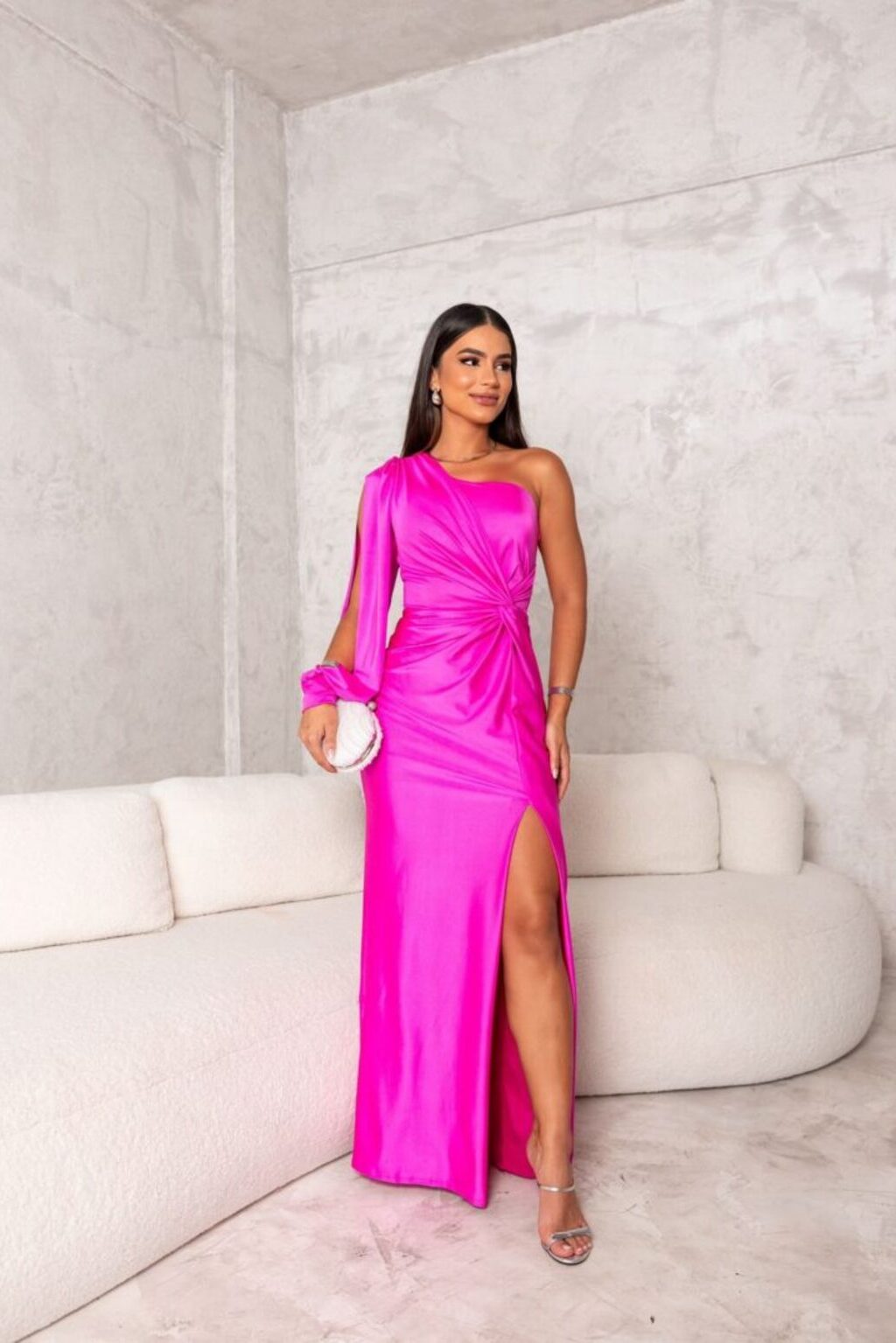 One-Shoulder Maxi Dress | Elegant Evening Gown | Formal Wear for Events