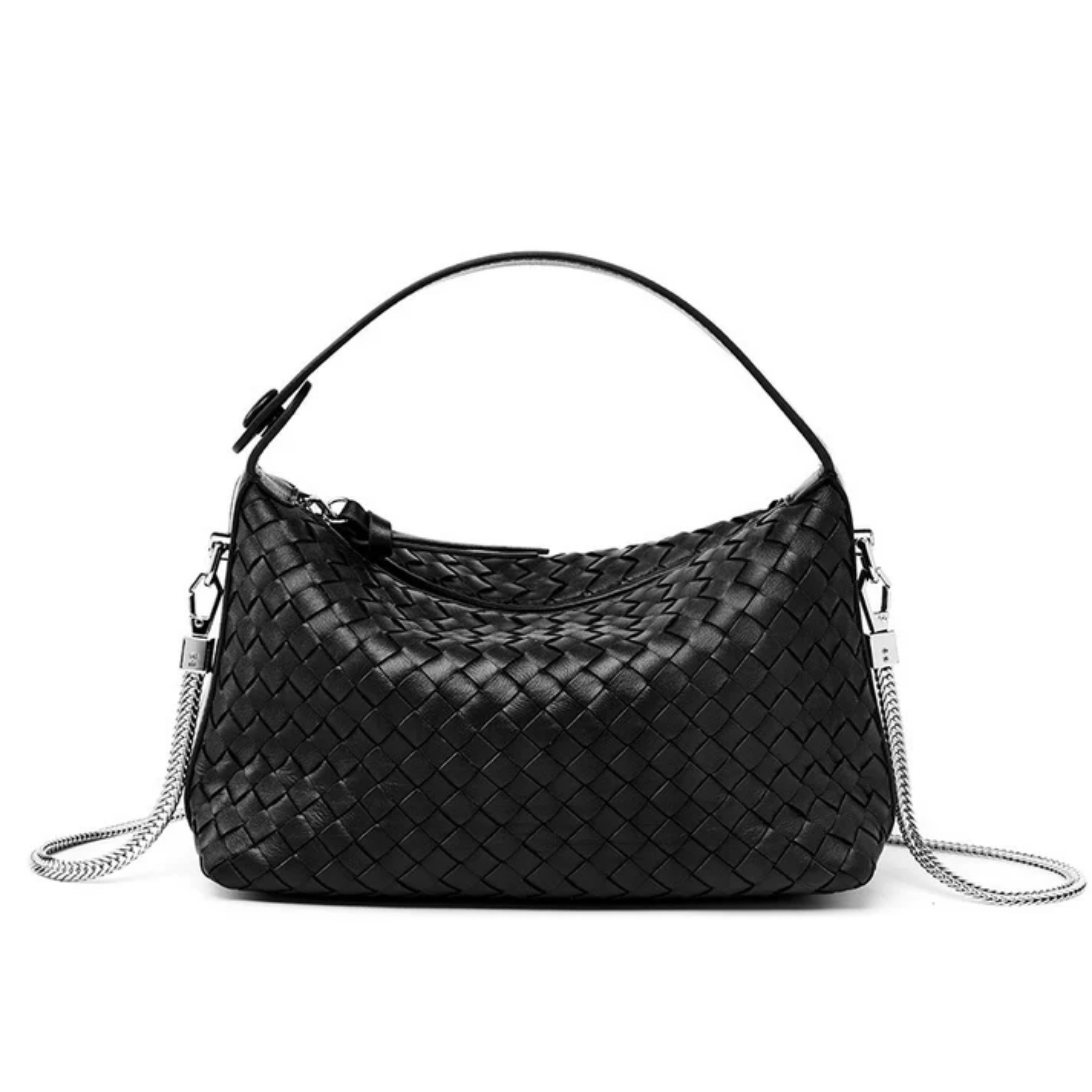 Genuine Sheepskin Leather Woven Clutch Bag Women UK – Evening Accessory, Smart Casual