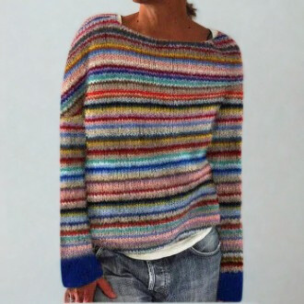 Comfortable Knit Jumper in Soft Cotton for Everyday Wear