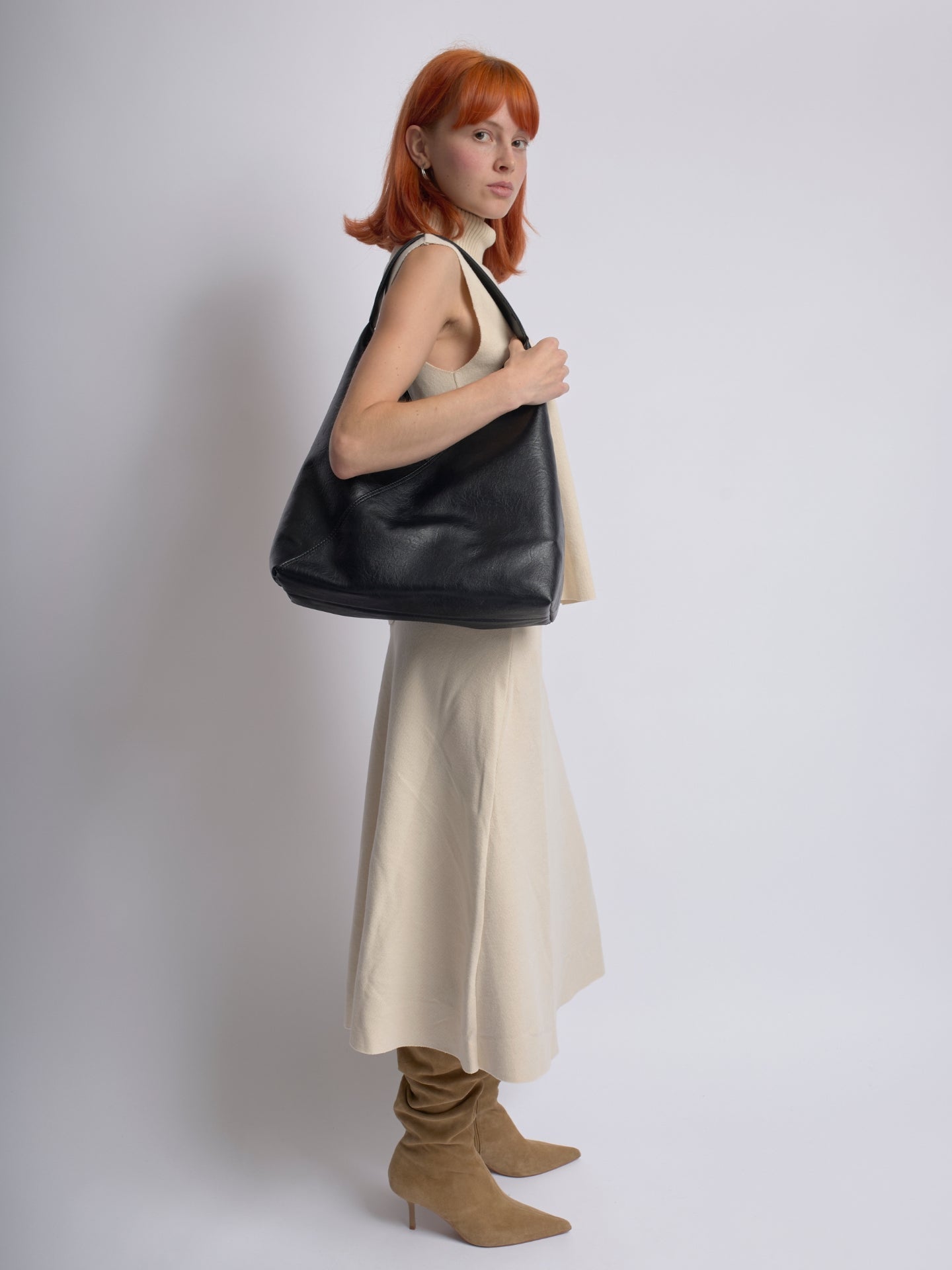 Brown Leather Shoulder Bag Women UK – Versatile Handbag for Workwear, Smart Casual